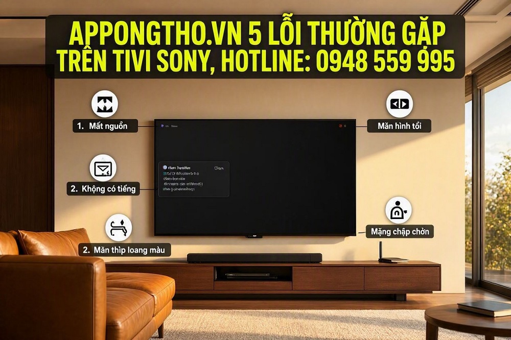 Nhược điểm của tivi Sony