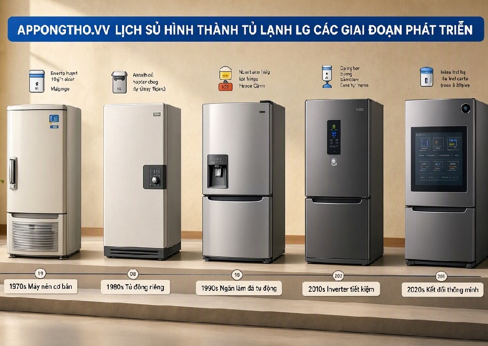 Sứ mệnh tầm nhìn công nghệ tủ lạnh LG