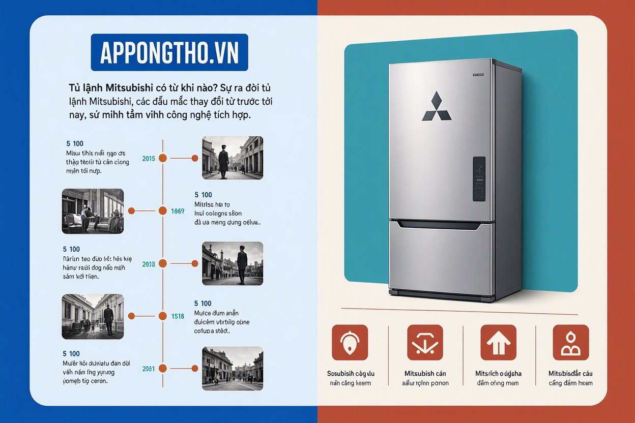Tủ lạnh Mitsubishi là gì?