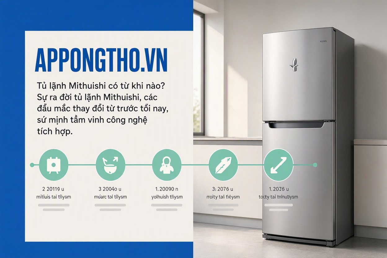 Tầm quan trọng của tủ lạnh Mitsubishi