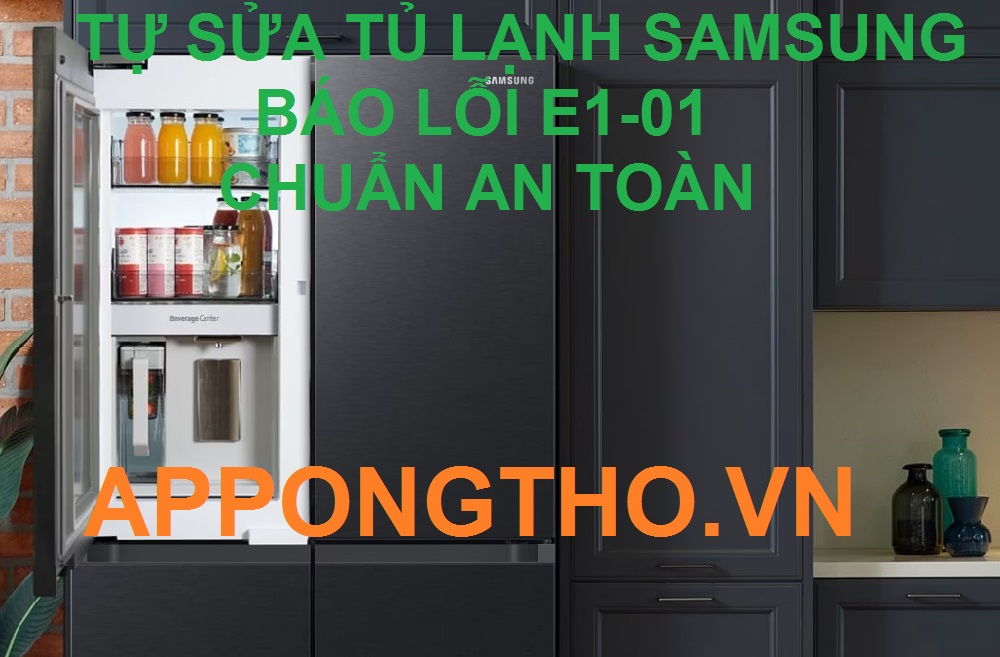 Tủ Lạnh Samsung Báo Lỗi F1-01 Cảm Biến Ngăn Đông Bất Thường