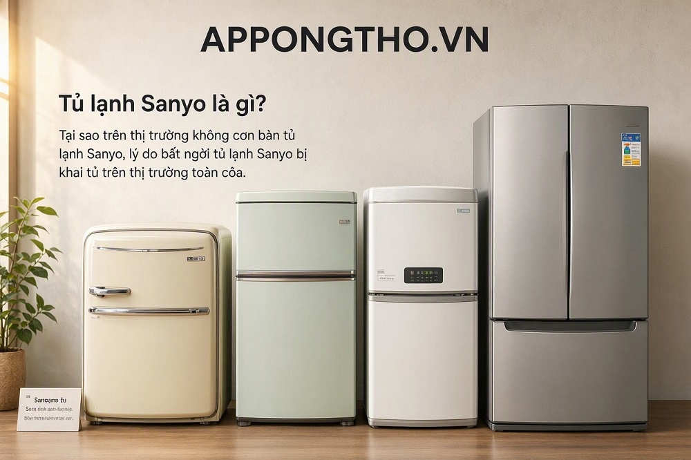7 Lý do tủ lạnh Sanyo bị khai tử