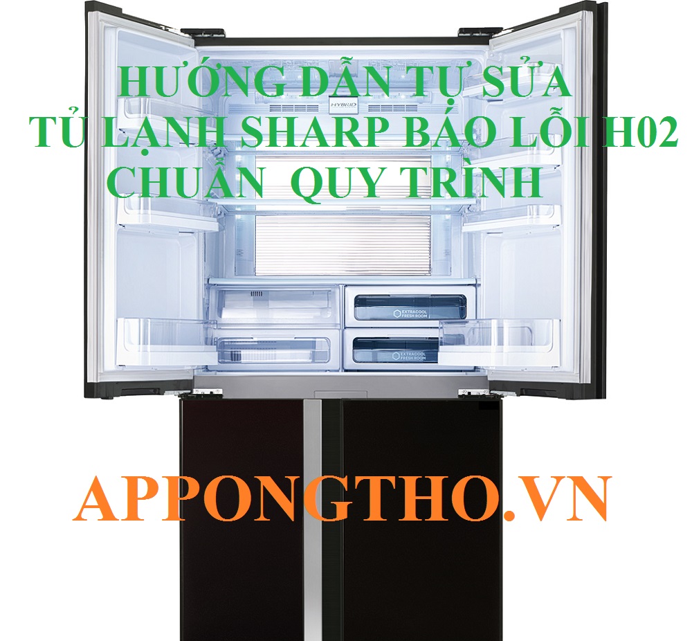 Mã lỗi H02 trên tủ lạnh Sharp là gì?