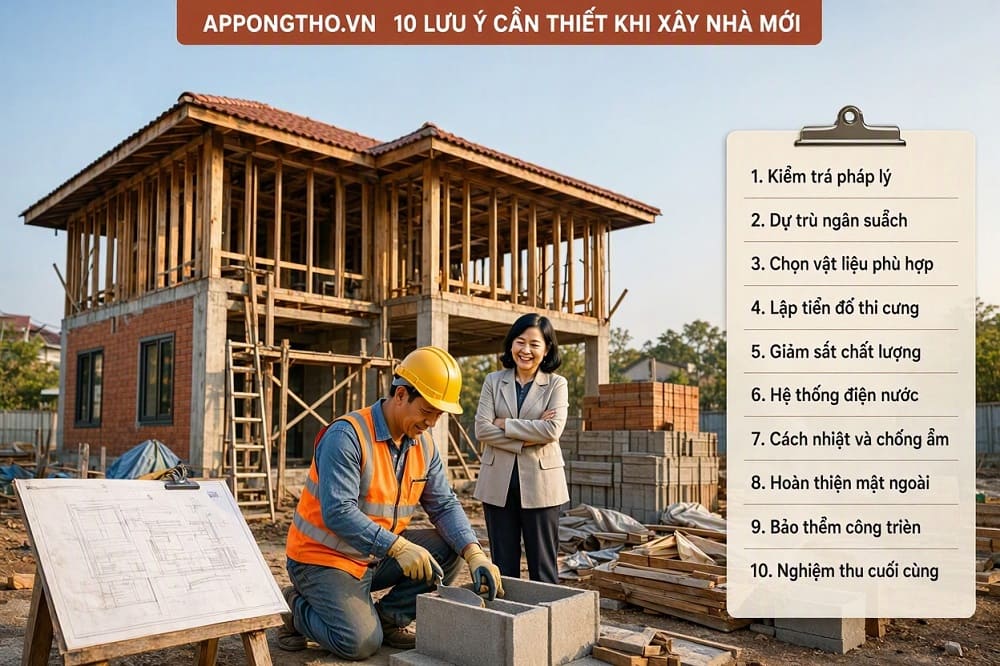 Thứ nhất: Chọn lựa một nhà thầu xây dựng đảm bảo