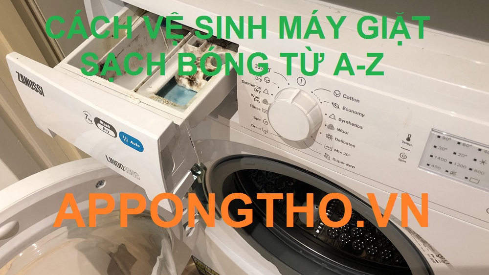 Quy trình bảo dưỡng máy giặt