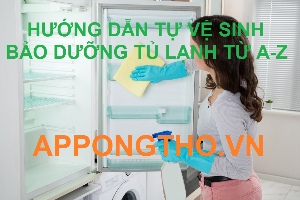 Quy trình 11 bước vệ sinh tủ lạnh