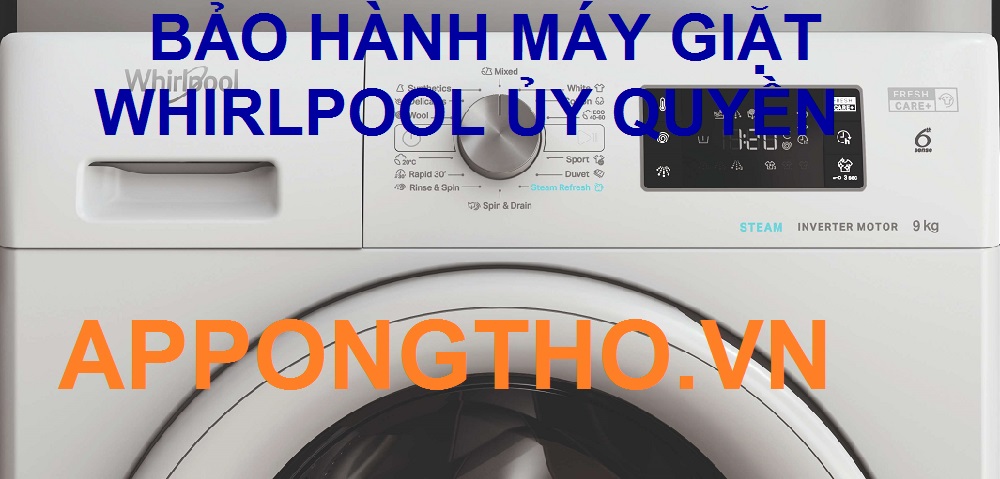 3. Bảo Hành Máy giặt Whirlpool