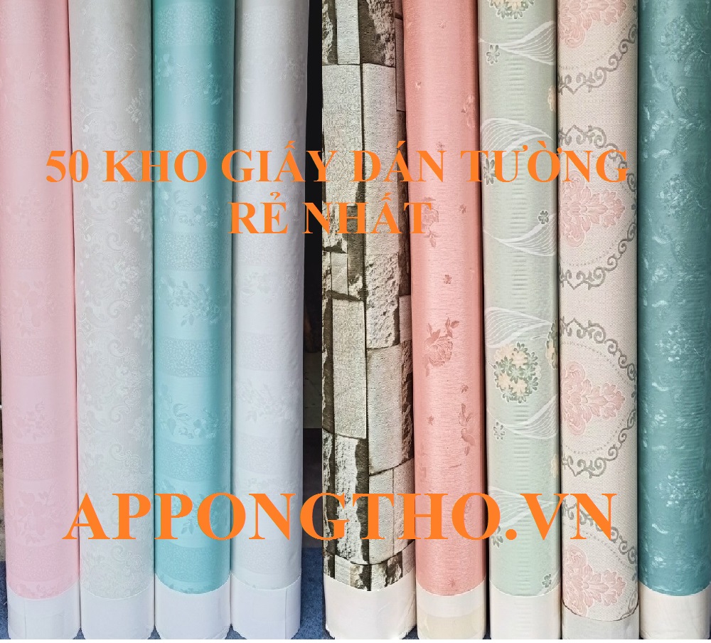 C. Kho giấy dán tường khu vực Miền Nam