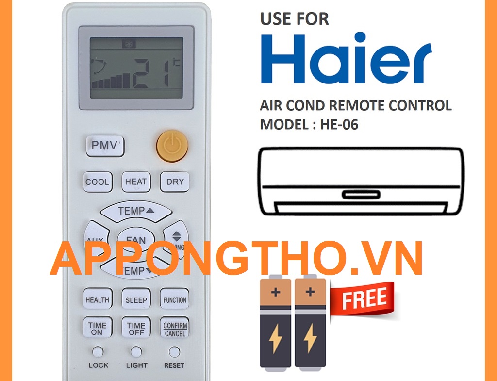 35 Sự cố thường gặp ở điều hòa Haier