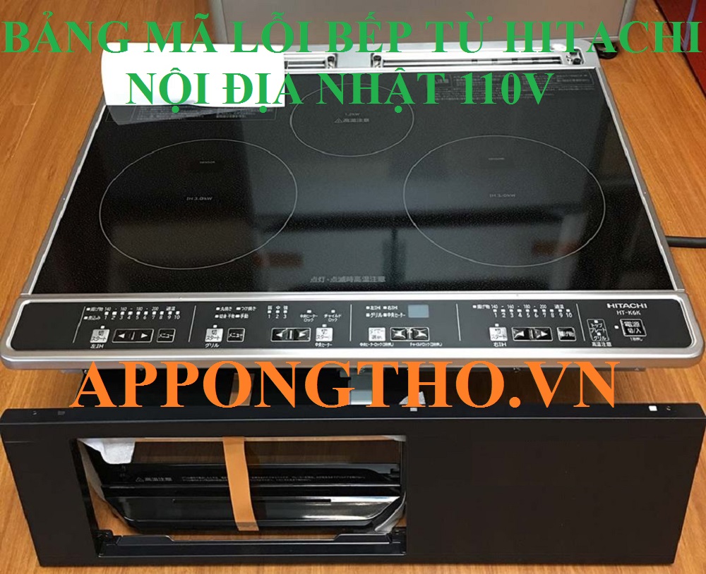 8 Cách phòng tránh bếp từ Hitachi báo lỗi