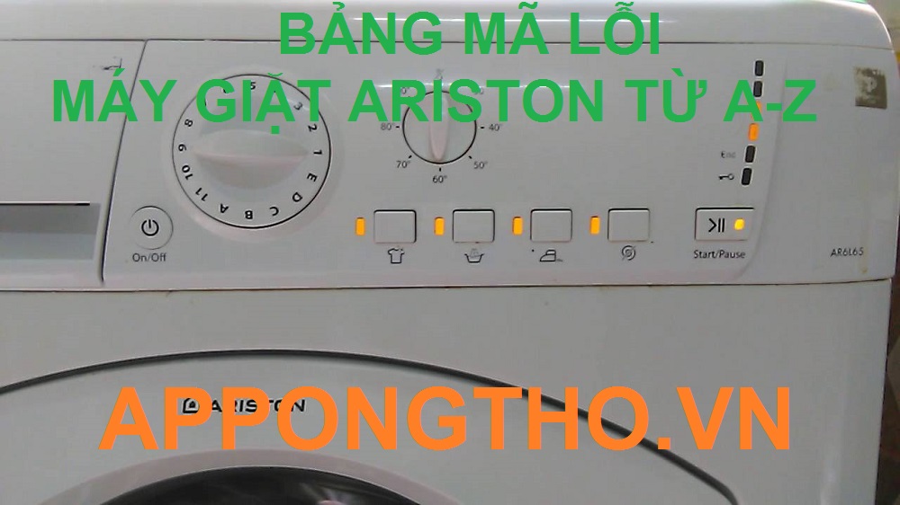 Quy trình lắp lại vỏ máy giặt Ariston