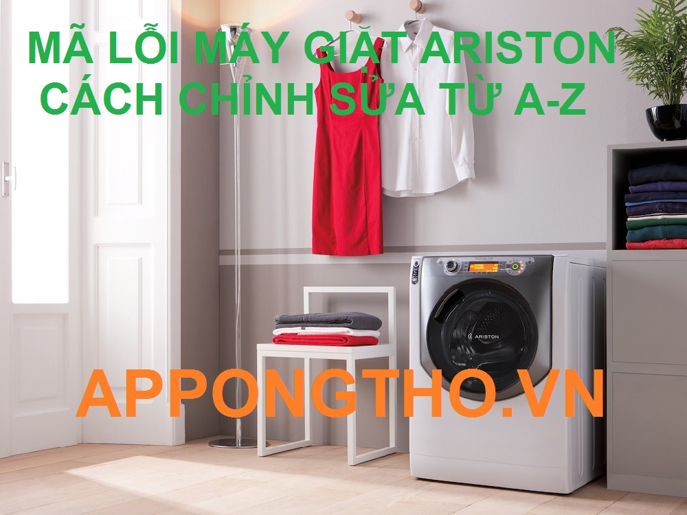 Nên tự sửa mã lỗi máy giặt Ariston hay gọi thợ?