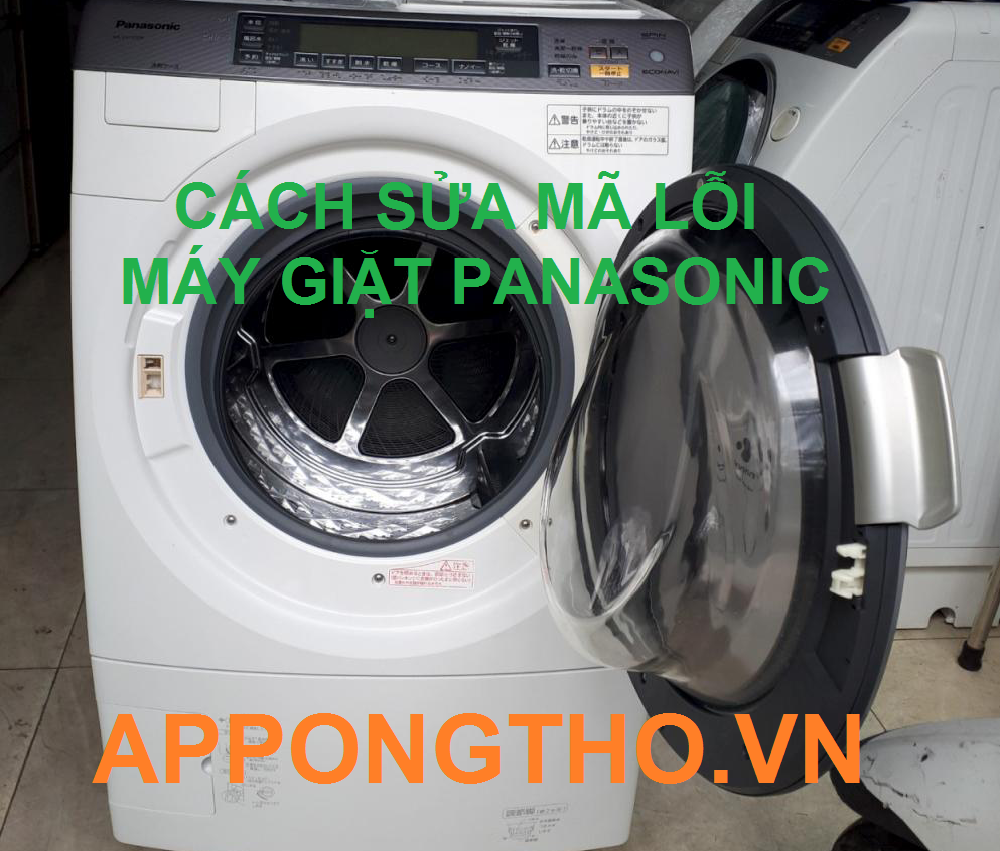 Mã lỗi máy giặt Panasonic là gì?