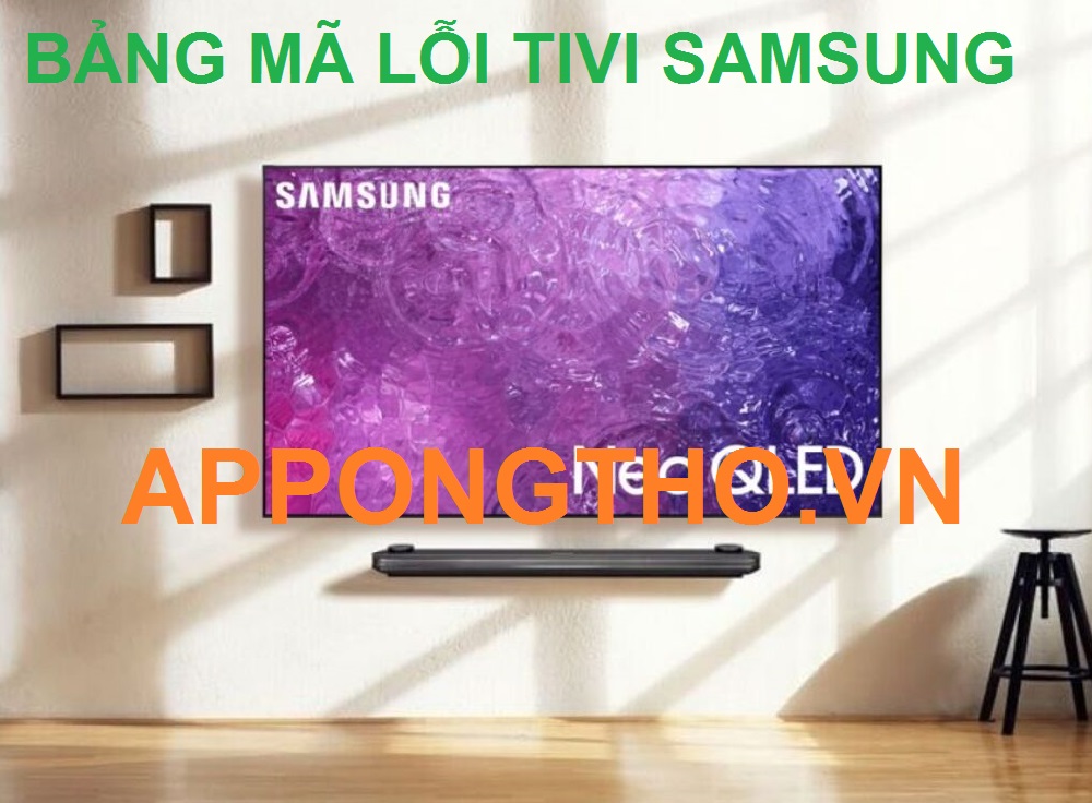 7 Chú ý khi tự kiểm tra lỗi tivi Samsung