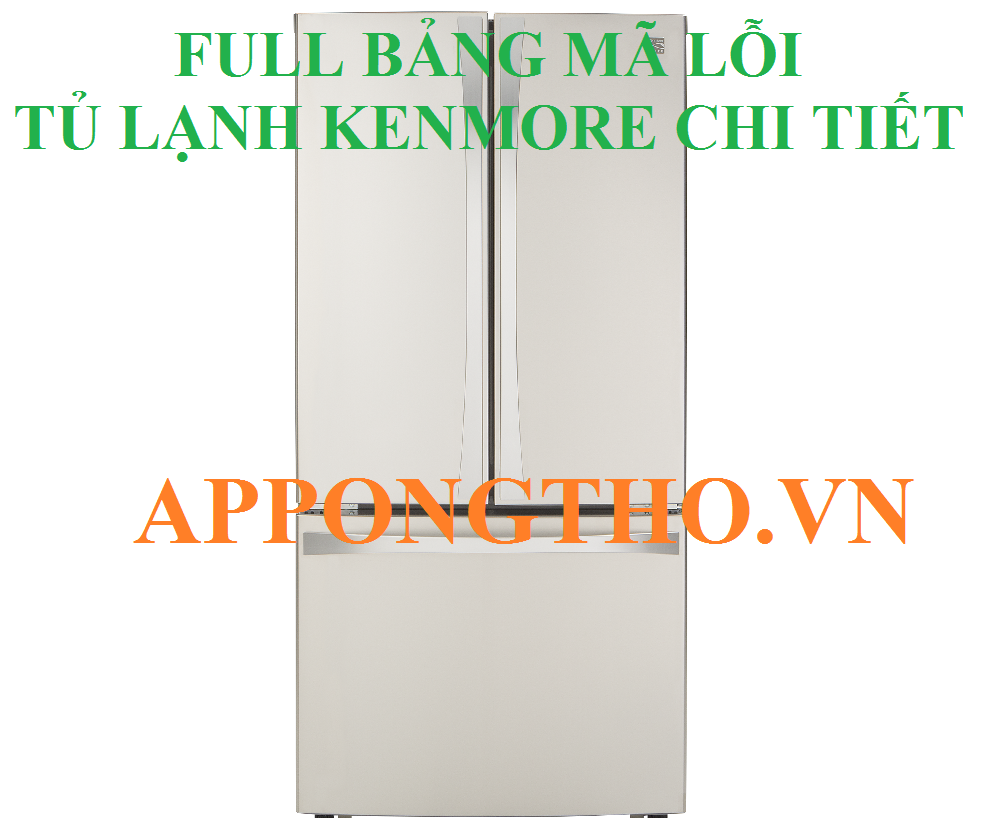 Định nghĩa mã lỗi tủ lạnh Kenmore