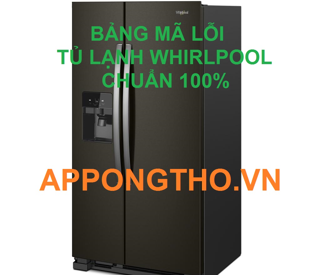 Nên Gọi Thợ Hay Tự Khắc Phục Mã Lỗi Tủ Lạnh Whirlpool?