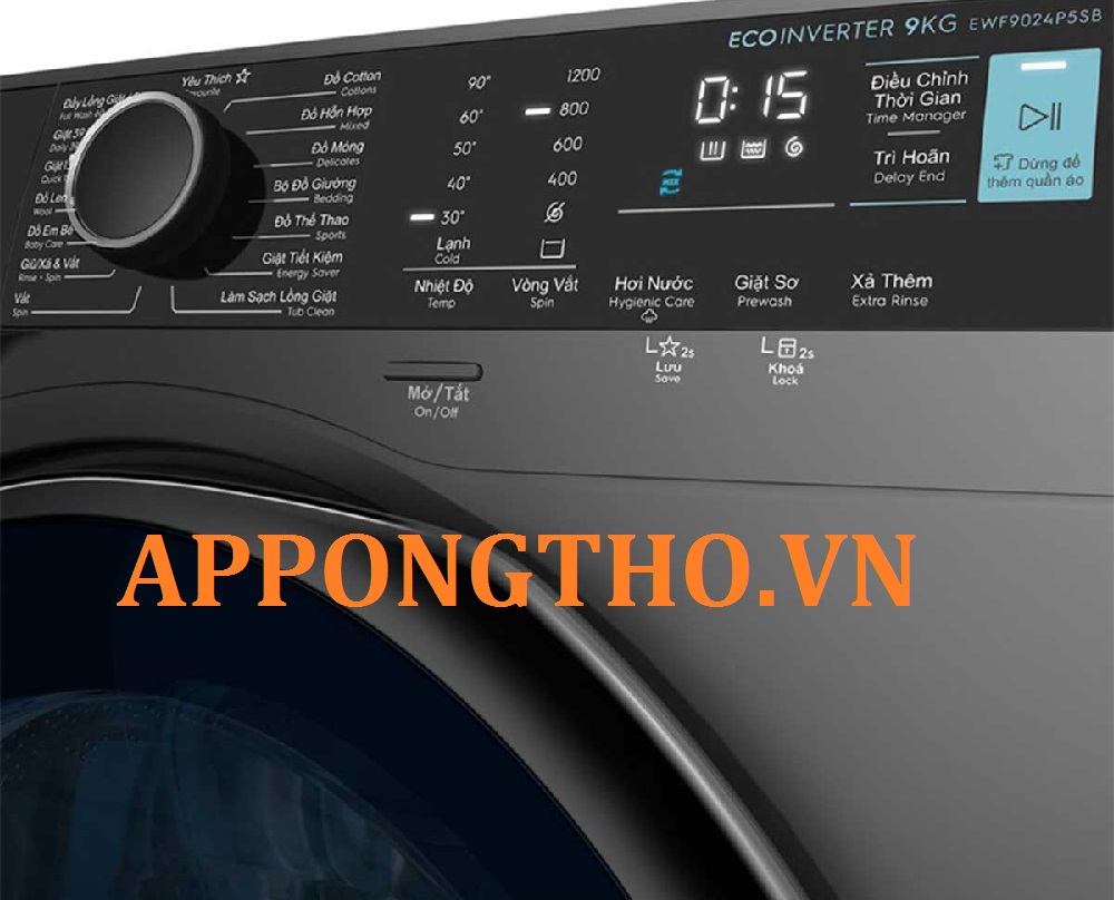 Quy trình khắc phục máy giặt electrolux báo lỗi E42 chính xác