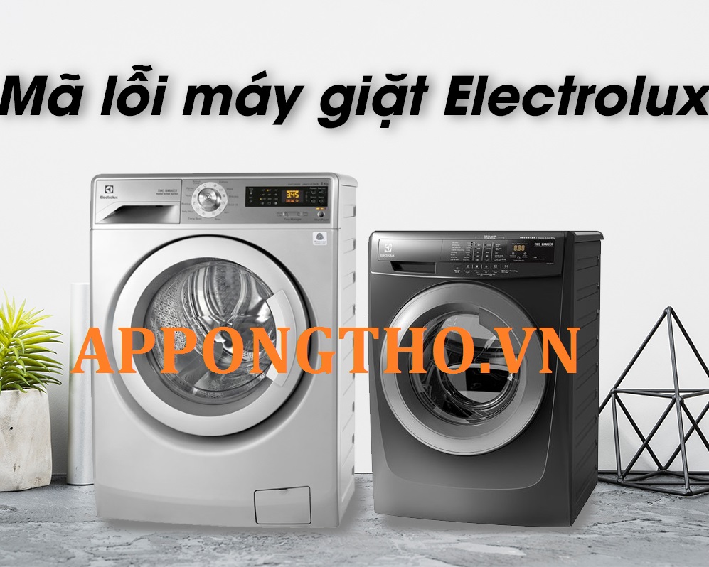 Trình khắc phục máy giặt electrolux báo lỗi E45