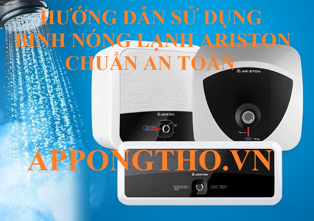 Cách cài đặt chức năng bình nóng lạnh Aríston