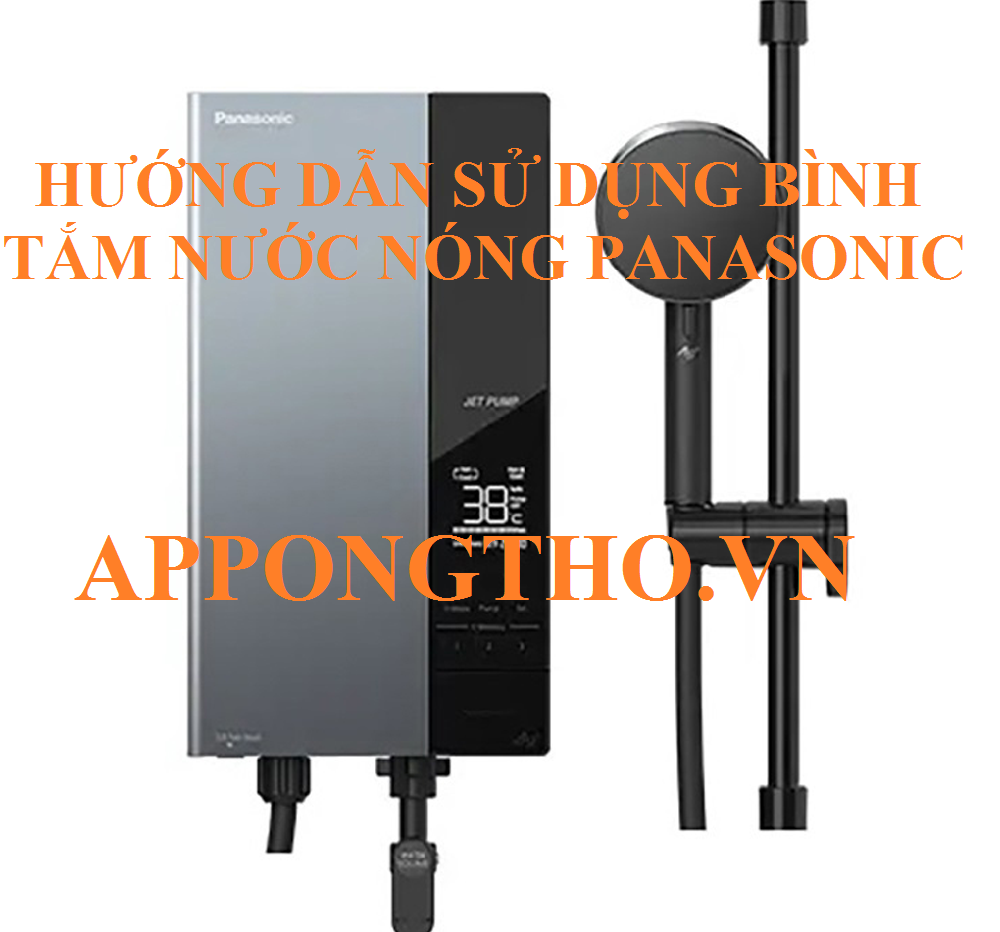 Cách cài đặt nâng cao bình tắm nước nóng Panasonic