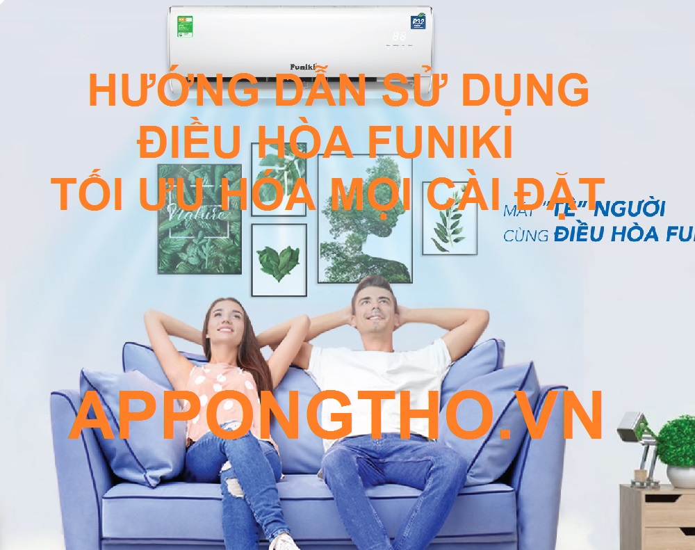 Đèn LED trên màn hình điều hòa Funiki