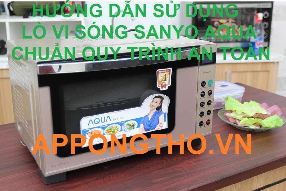 10 Lưu ý sử dụng lò vi sóng Sanyo