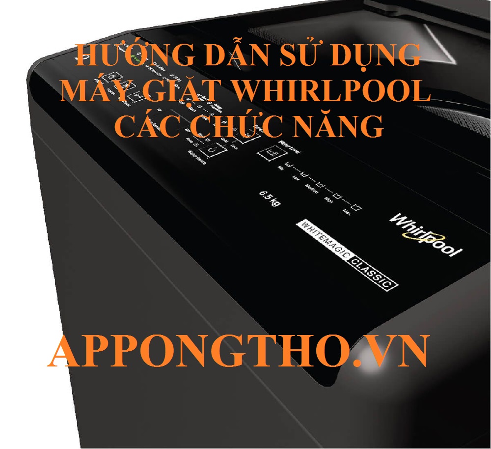 Lợi ích khi sử dụng máy giặt Whirlpool