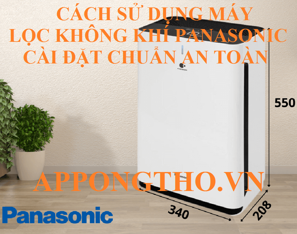 Cách máy lọc không khí Panasonic hoạt động