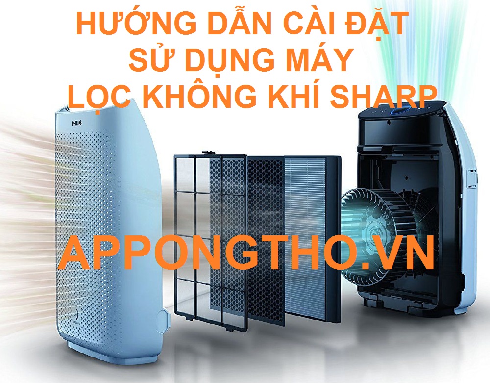 Cài Đặt Sử Dụng Máy Lọc Không Khí Sharp Các Chức Năng