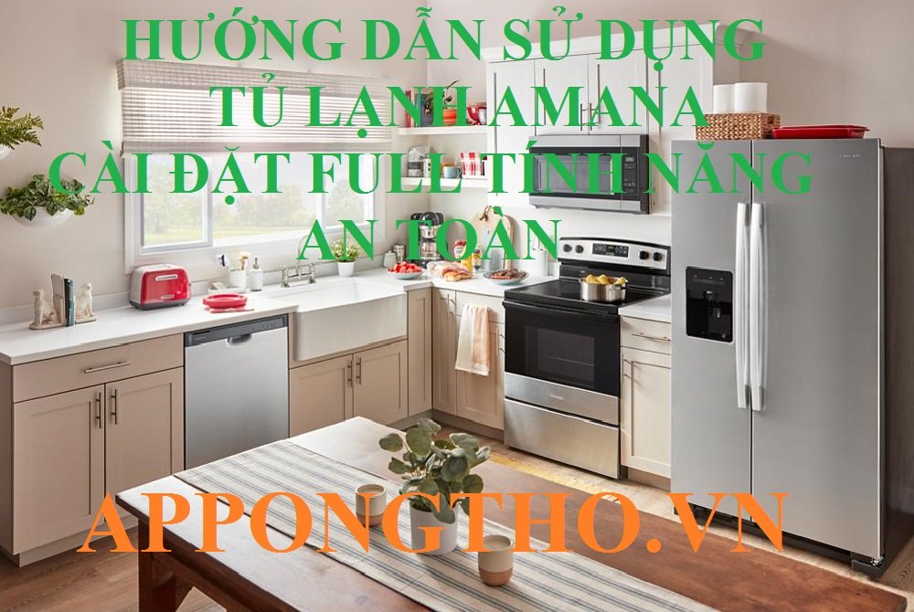 Bảng điều khiển tủ lạnh Amana