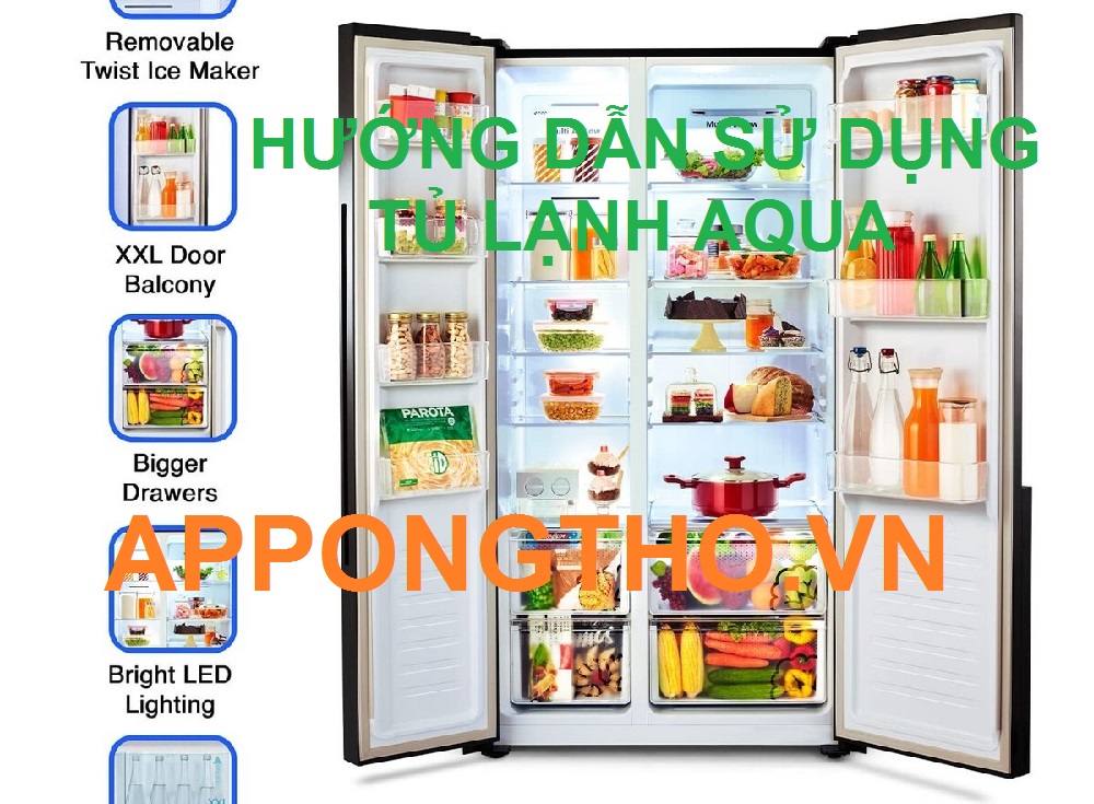 Cách sử dụng tủ lạnh Aqua tiết kiệm điện