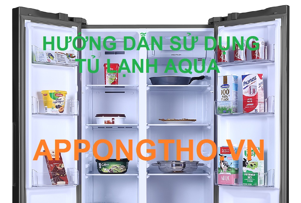 10 Lưu ý sử dụng tủ lạnh Aqua