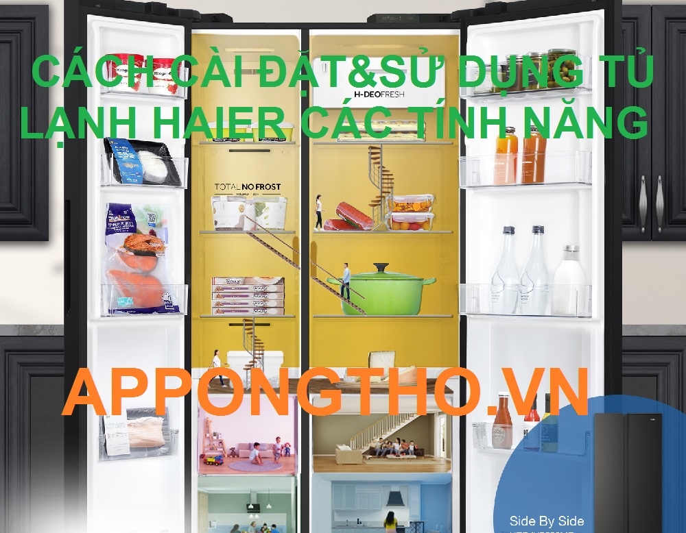 Hỏi đáp về tủ lạnh Haier