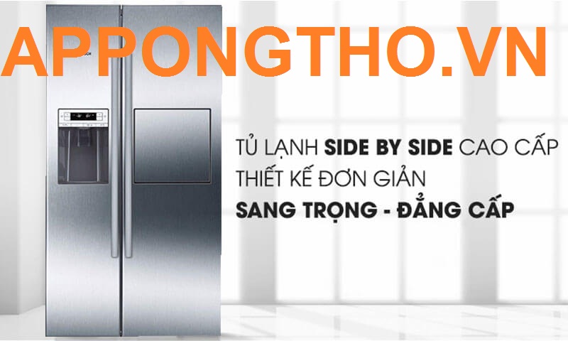 Sửa Tủ Lạnh Side by side Tại Nhà Hà Nội Uy Tín