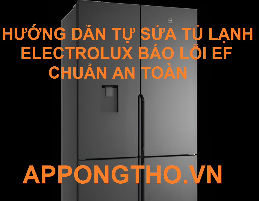 Lỗi EF là gì trên tủ lạnh Electrolux?