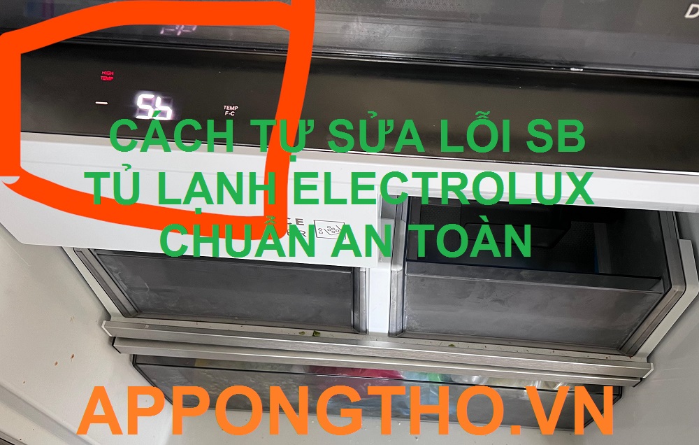 Mã lỗi SB tủ lạnh Electrolux là gì?