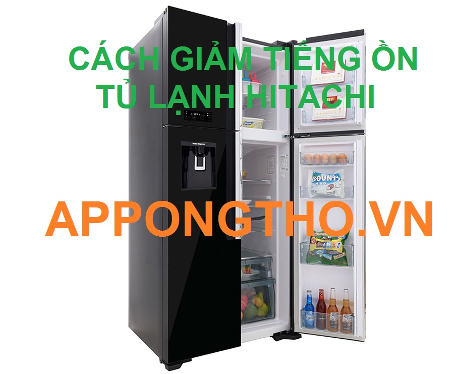 Tủ Lạnh Hitachi Side By Side Bị Kêu Ồn Quá