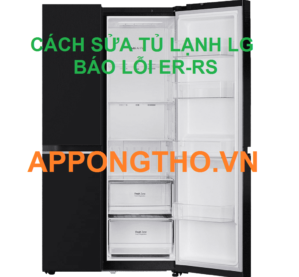 Mã lỗi EF-RS tủ lạnh LG là gì?