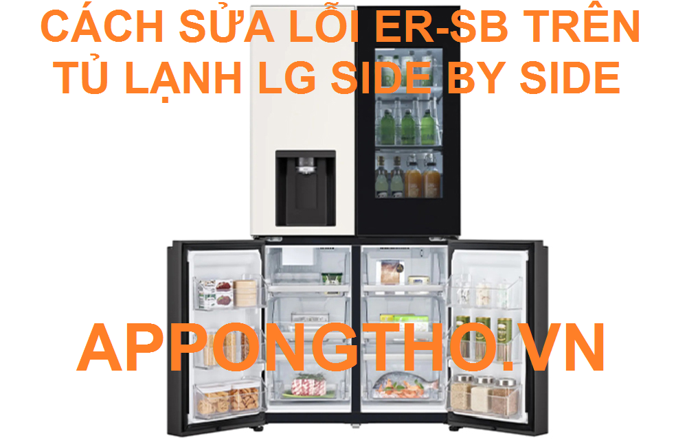 Mã lỗi ER-SB trên tủ lạnh LG Side By Side là gì?