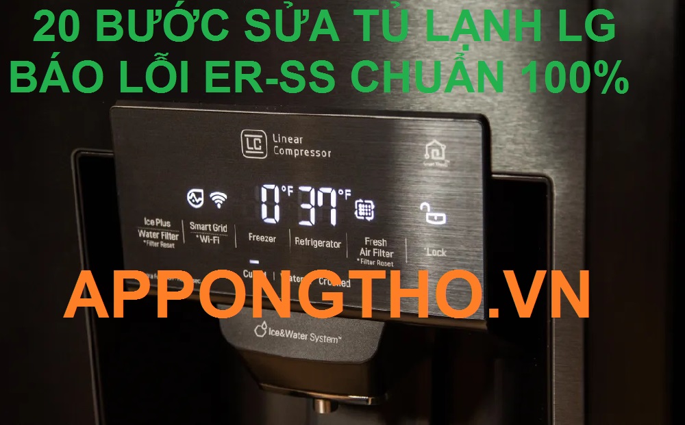 Mã lỗi ER-SS là gì trên tủ lạnh LG?