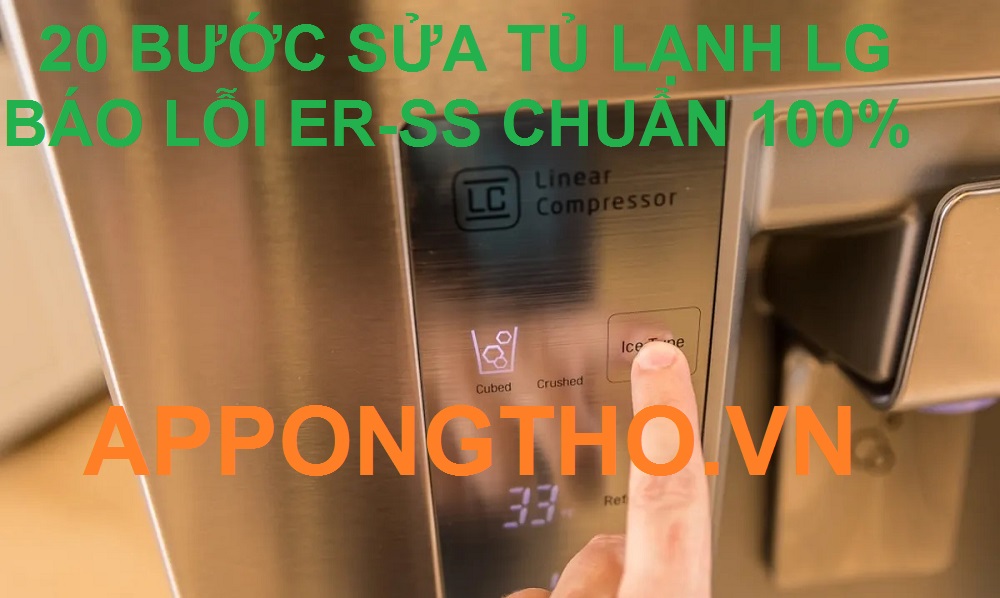 Dịch vụ sửa lỗi ER-SS tủ lạnh LG side by side 0948 559 995