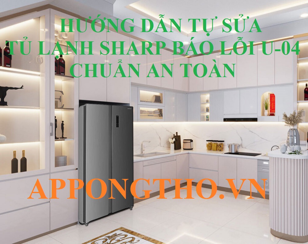 Nguyên Nhân Tủ Lạnh Sharp Báo Lỗi U04 Và Cách Sử Lý