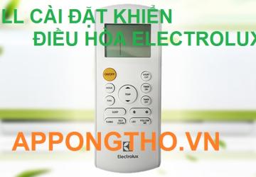 Cách Sử Dụng Tay Khiển Điều Hòa Electrolux Full Hướng Dẫn