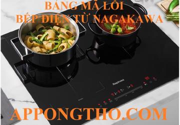 Bảng Mã Lỗi Bếp Từ Nagakawa