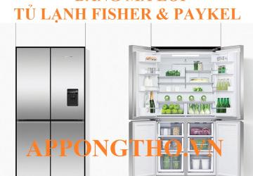 Bảng Mã Lỗi Tủ Lạnh Fisher & Paykel