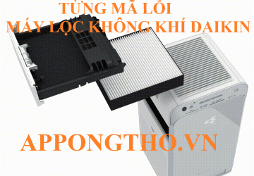 Bảng Mã Lỗi Máy Lọc Không Khí Daikin