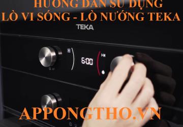 Sử Dụng Lò Vi Sóng Teka