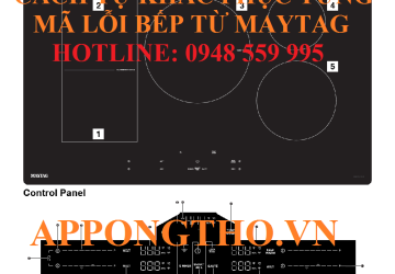 Bảng Mã Lỗi Bếp Từ Maytag
