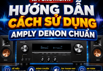 Sử Dụng Amply Denon