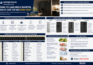 Sử Dụng Tủ Lạnh Miele